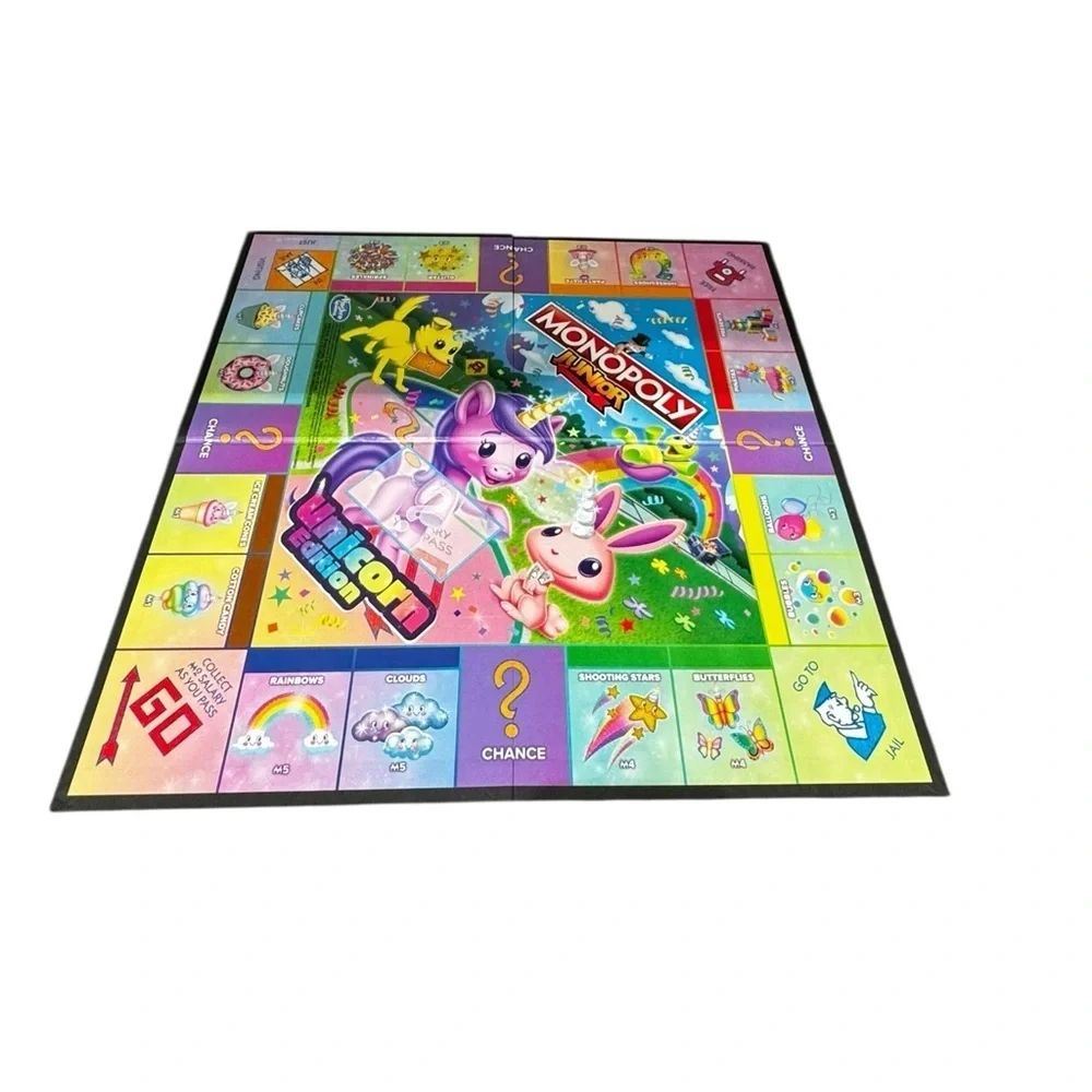 Monopoly Jr. Unicorn Academy Board Game: Complete!